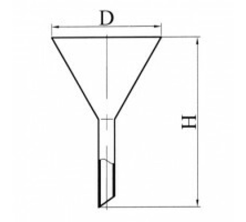 Лабораторная воронка В-150-230 мм