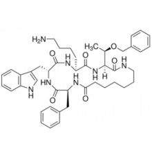 Цикло (7-аминогептаноил-Phe-D-Trp-Lys-Thr [Bzl]) 95% (ВЭЖХ), порошок Sigma C4801