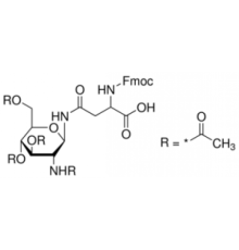 Fmoc-L-Asn ((Ac) ββ D-GlcNAcβOH 95% (ВЭЖХ) Sigma SMB00298