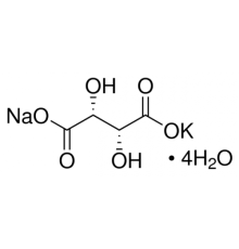 Калия-натрия тартрат (виннокислый) 4-водн., для аналитики, ACS, ISO, Panreac, 5 кг