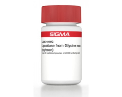 Липоксидаза из глицина макс (соя) типа IB, лиофилизированный порошок, 50 000  единиц / мг твердого вещества Sigma L7395