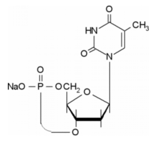 Натриевая соль тимидина 3 ': 5'-циклического монофосфата 98% Sigma T6754