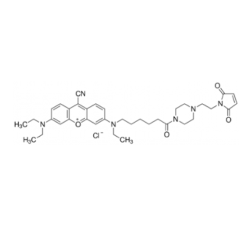 9-Циано-N, N, N'-триэтилпиронин-N'-капроновая кислота N4- (малеимидоэтил) пиперазид хлорид 80% (ВЭЖХ) Sigma C6456