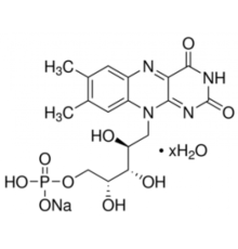 Гидрат натриевой соли 5'-монофосфата рибофлавина 73-79% (флуориметрический) Sigma F6750