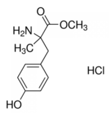 Гидрохлорид метилового эфира -метил-DL-тирозина  98% (ВЭЖХ) Sigma M3281