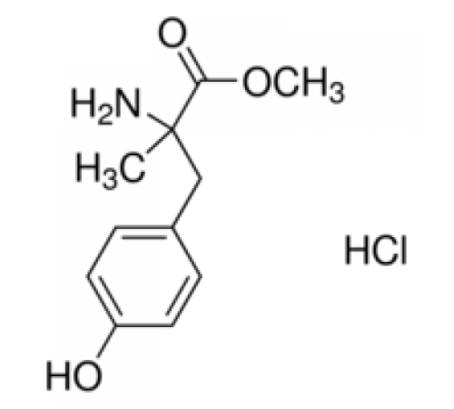 Гидрохлорид метилового эфира -метил-DL-тирозина  98% (ВЭЖХ) Sigma M3281