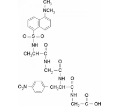 N-дансил-D-Ala-Gly-п-нитро-Phe-Gly 95% (ВЭЖХ) Sigma D2155