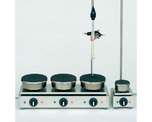 Нагревательная плитка Gestigkeit SGR 1, O 150 мм, одноместная, 0,5 кВт, с реле, макс. температура 400°C (Артикул SGR 1)